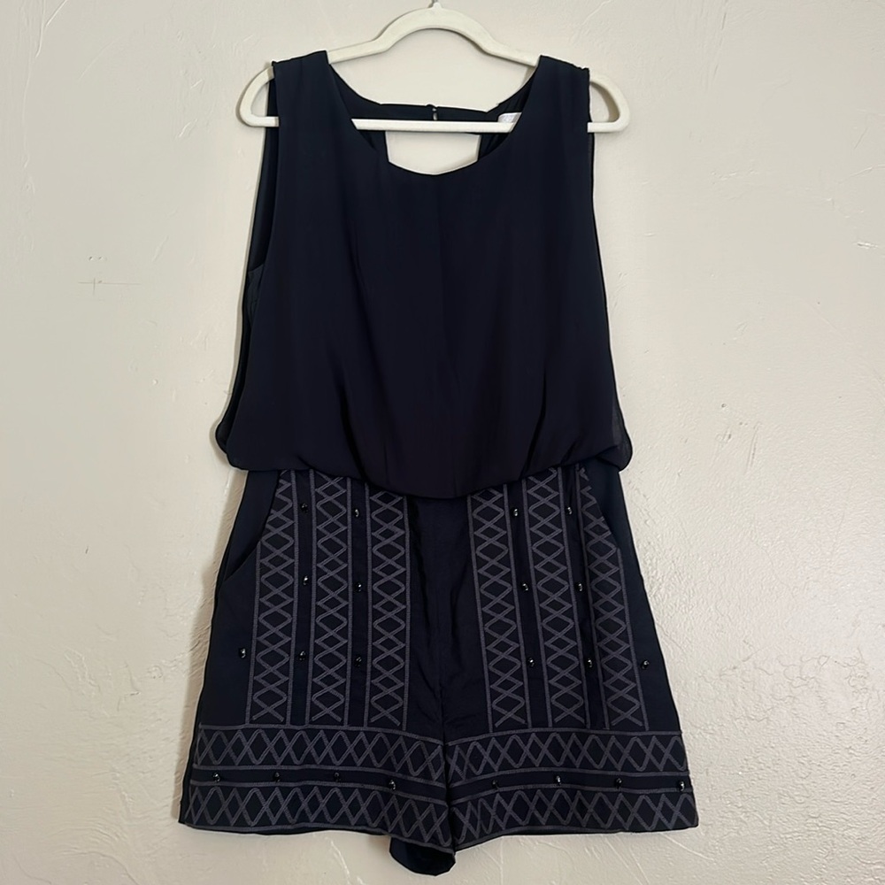EUC. Gianni Bini Embellished romper